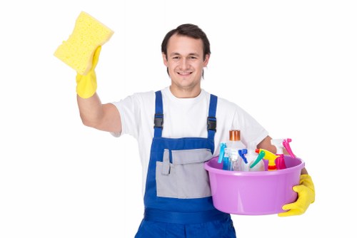 Cleaner safety and insurance planning at a Wandsworth property
