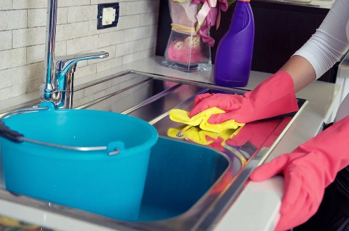 House cleaning checklist and tidy home interior in Wandsworth