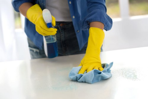 Professional exterior cleaning for a local property façade